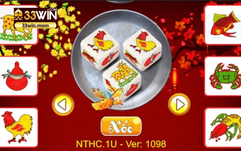 Bầu cua tôm cá - Trò chơi dân gian quen thuộc, Rinh quà khủng tại 33Win!